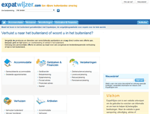 Tablet Screenshot of expatwijzer.com
